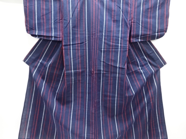 Japanese Kimono / Tsumugi Omeshi Cotton